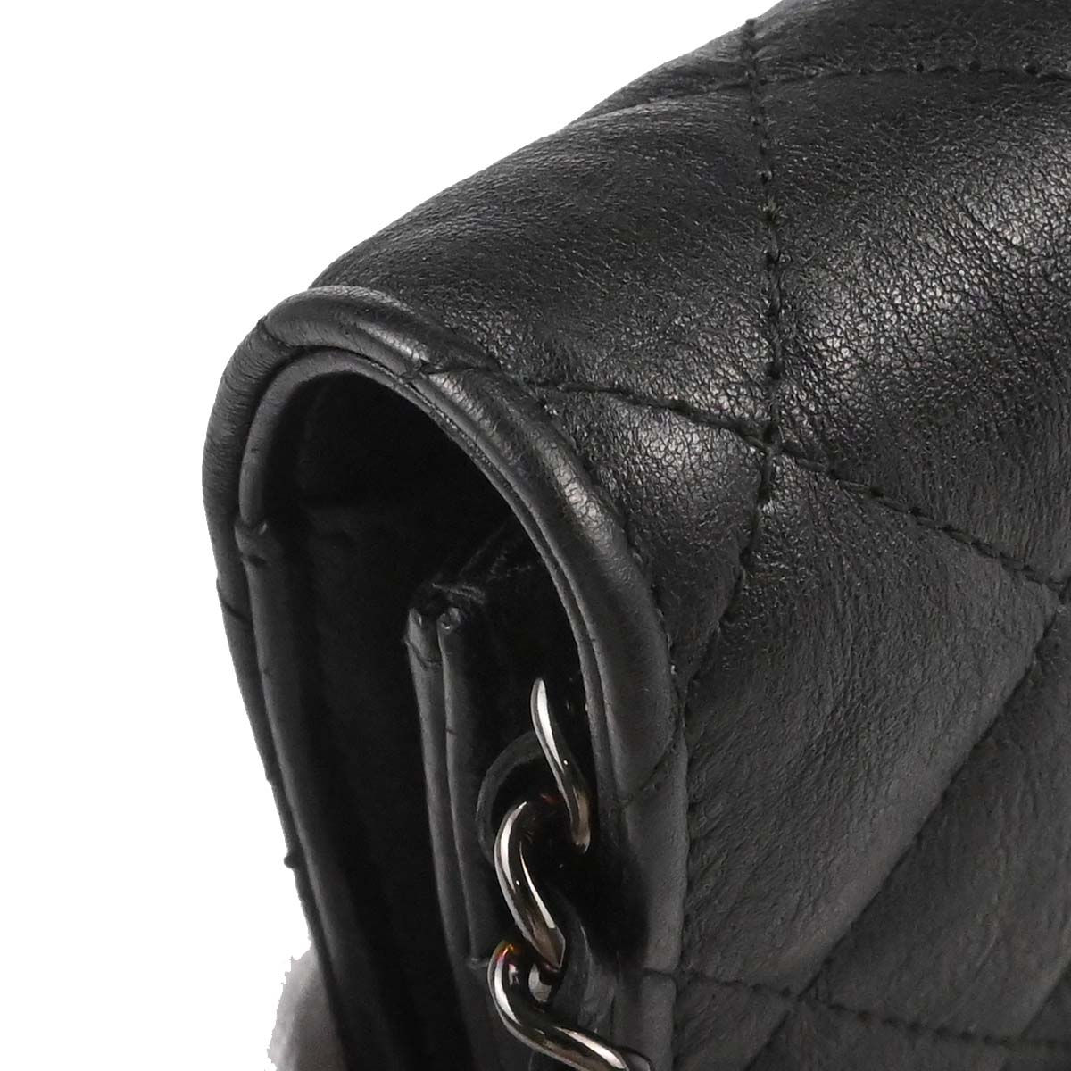 Chanel 2017-2018 Black Calfskin Classic WOC Wallet on Chain Bag