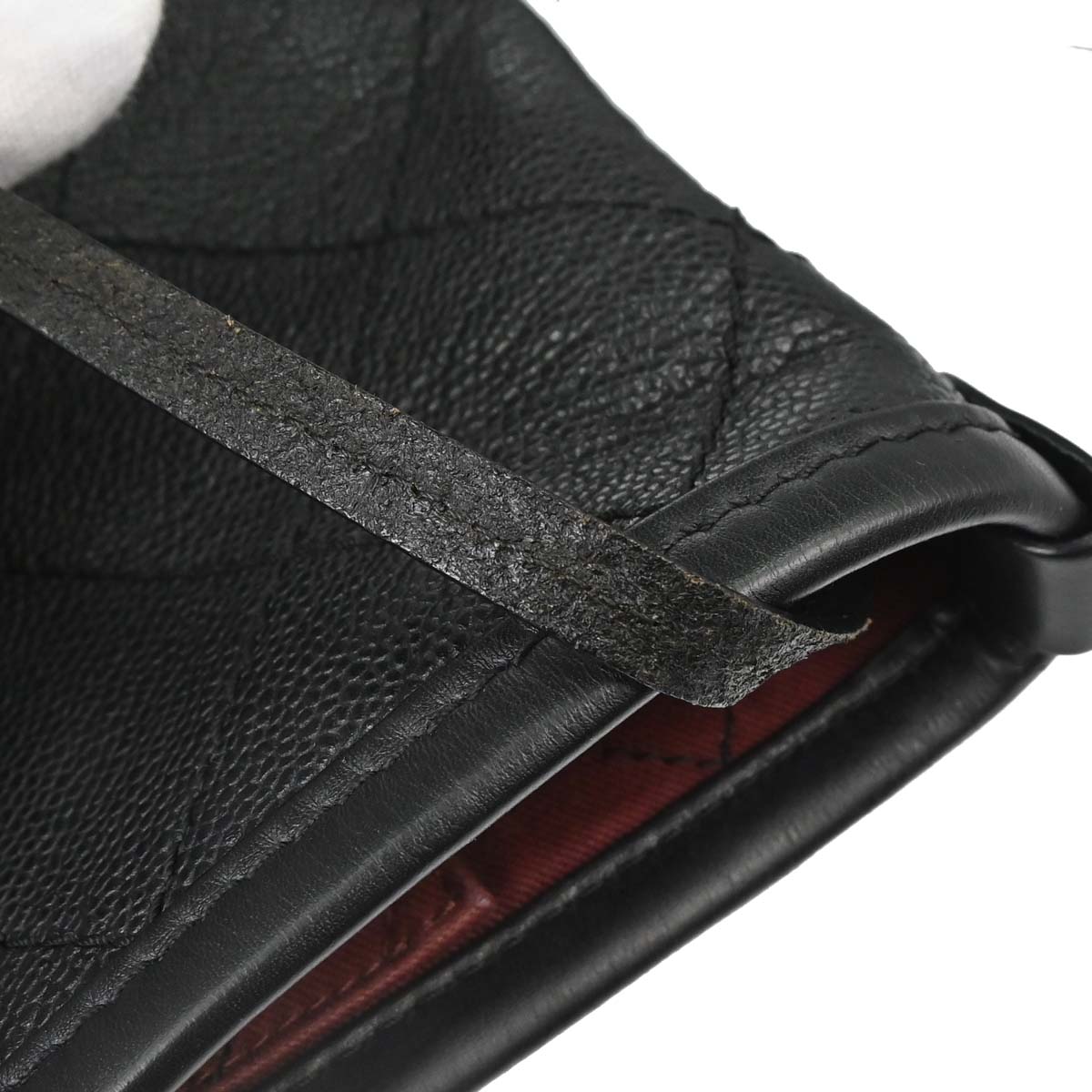 Chanel Black Caviar Skin On The Road Shopping Fever Tote Bag