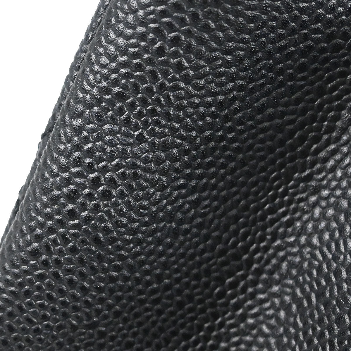 Chanel 2012 Black Caviar Skin Grand Shopping Tote GST Chain Handbag