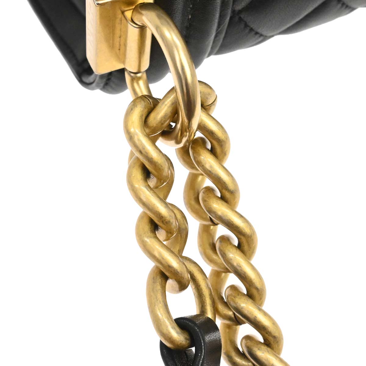 Boy Chanel 2018 Black Lambskin Medium Shoulder Bag
