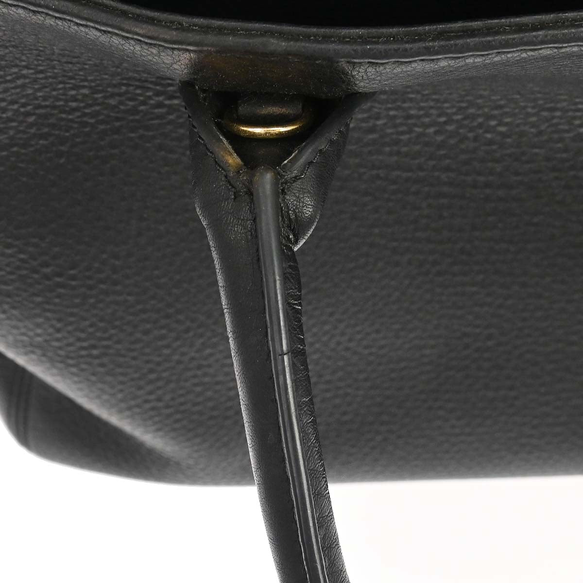 Chanel 2014 Black Deerskin Executive Cerf 2way Shoulder Tote Bag