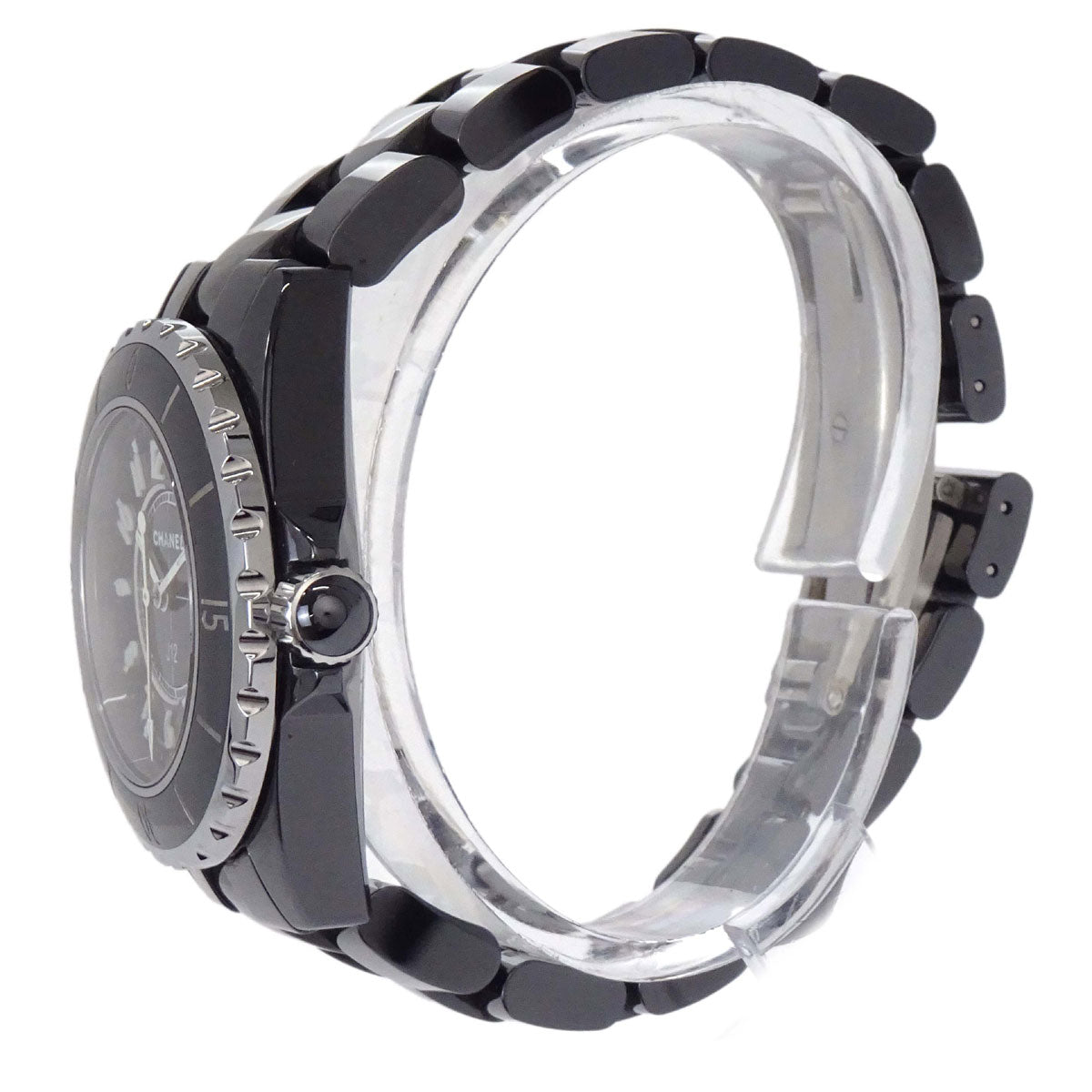 Chanel J12 34mm Ref.H0682 Quartz Watch Ceramic Black