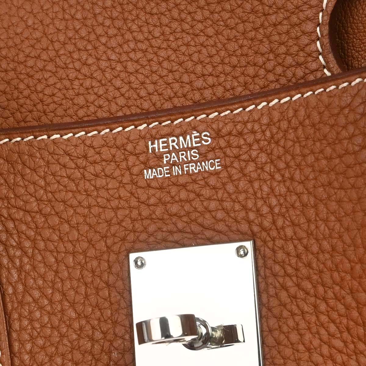 Hermes Gold Togo JPG Shoulder Birkin Handbag