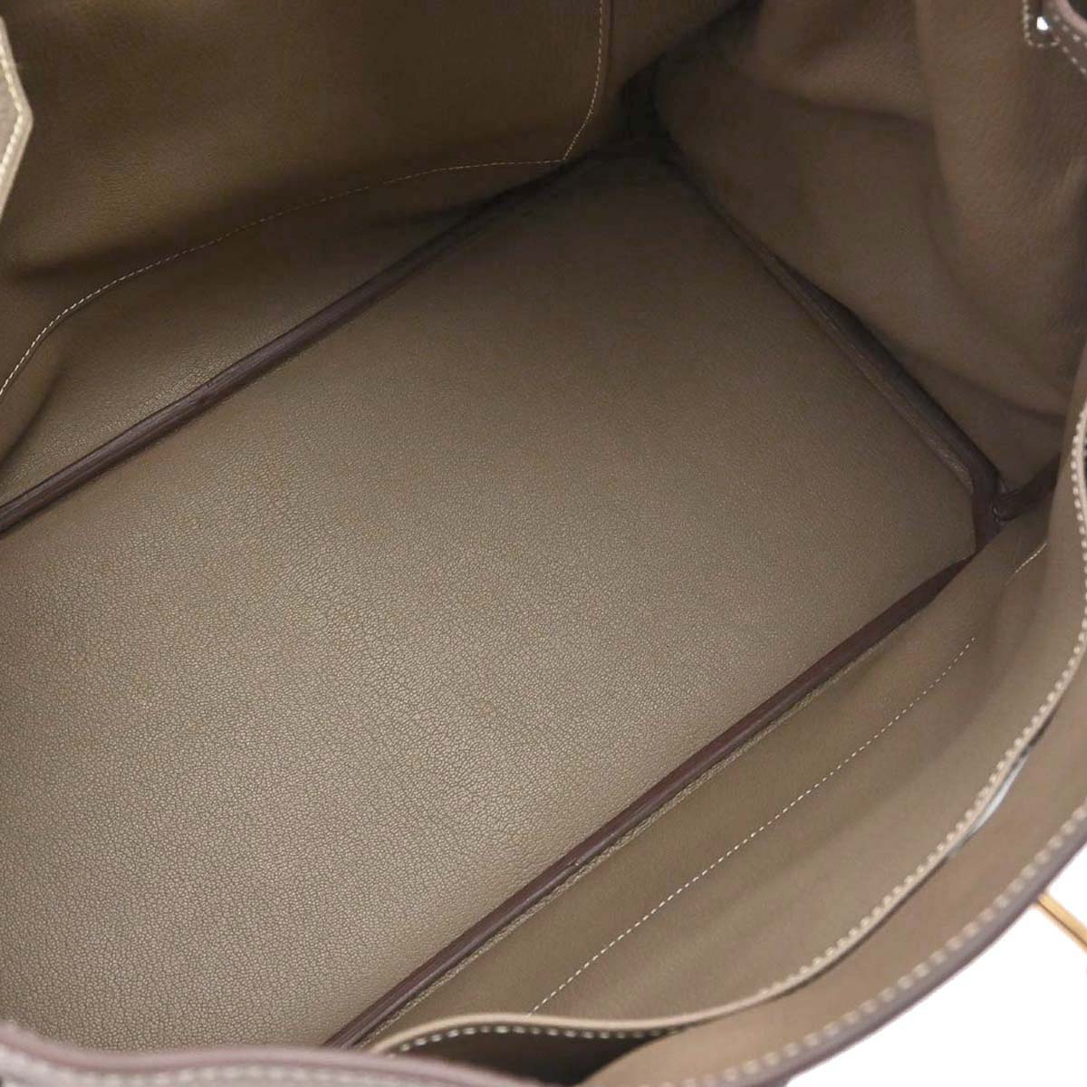 Hermes 2012 Etoupe Gray Togo Birkin 40 Handbag