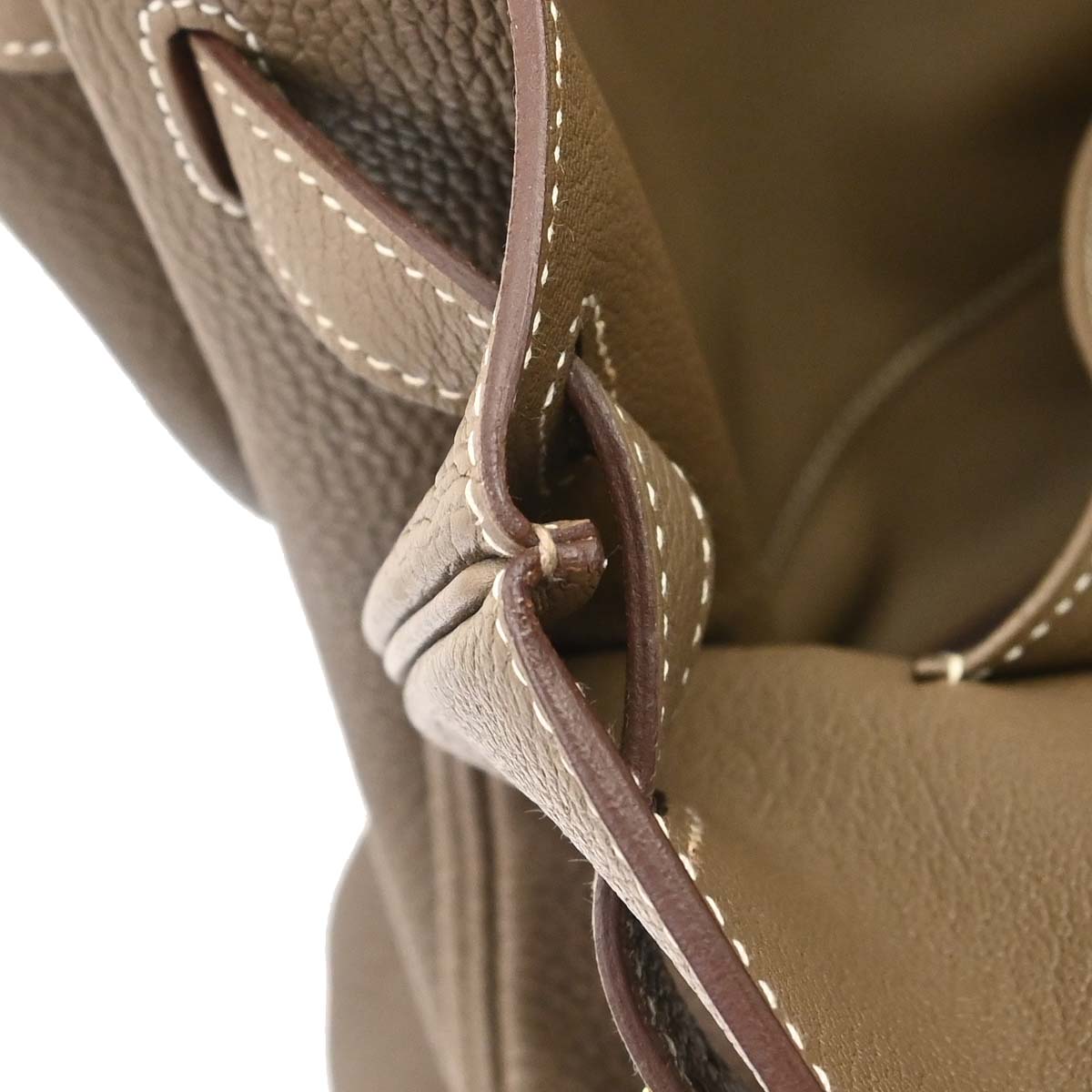 Hermes 2012 Etoupe Gray Togo Birkin 40 Handbag