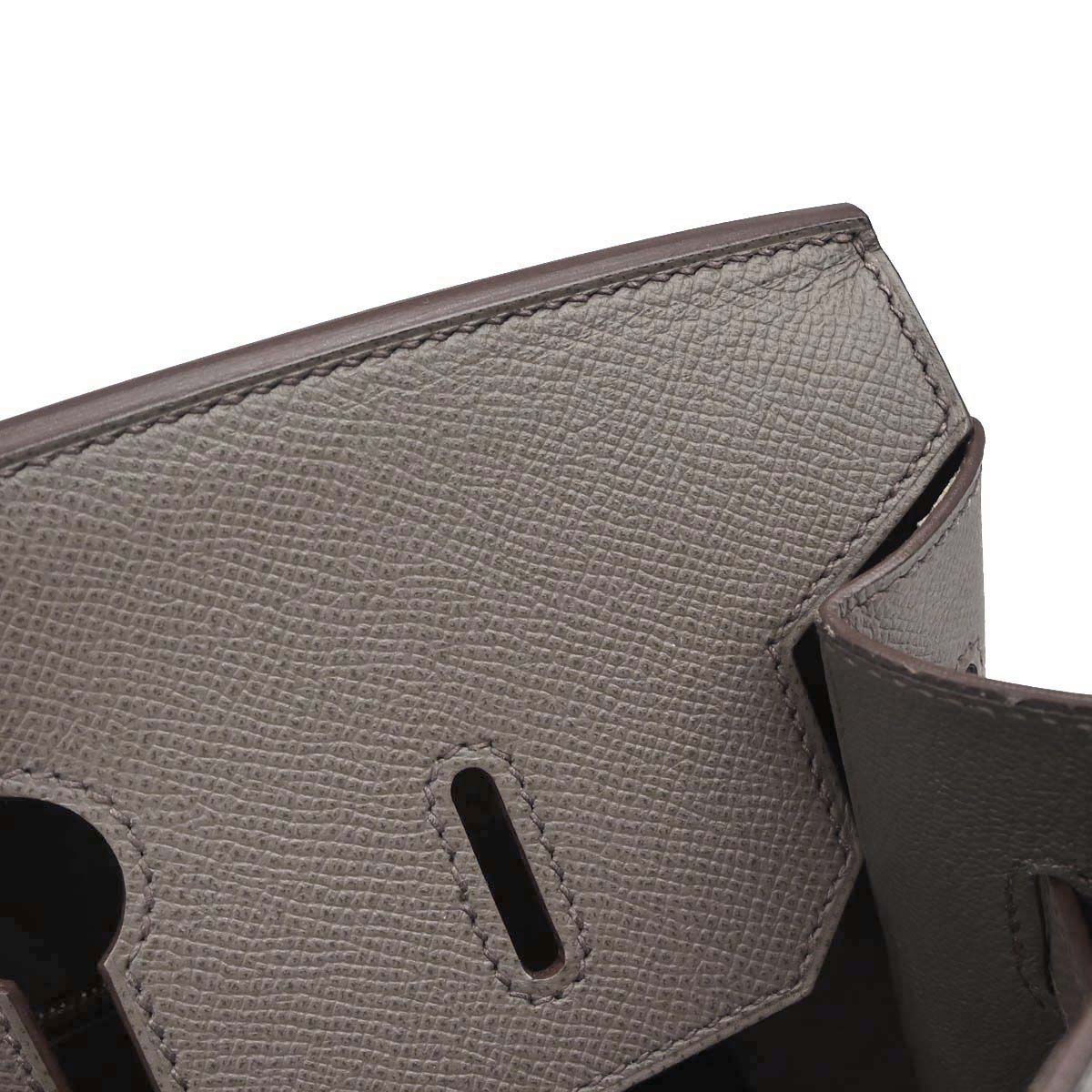 Hermes 2017 Etain Epsom Birkin 35 Handbag