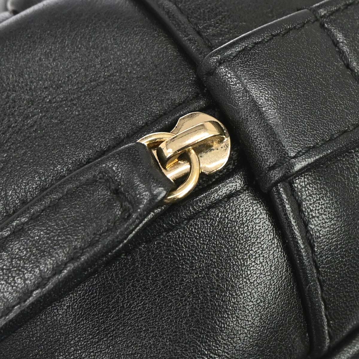 Chanel 2019 Black Calfskin Daily Chevron Camera Bag