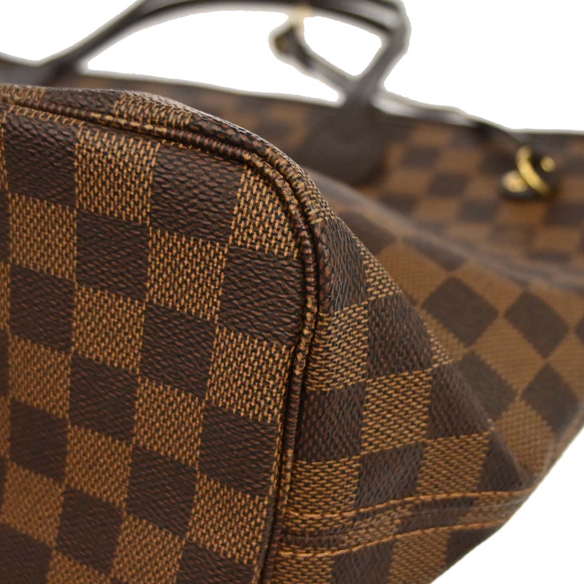 Louis Vuitton 2013 Damier Neverfull MM Tote Handbag N51105