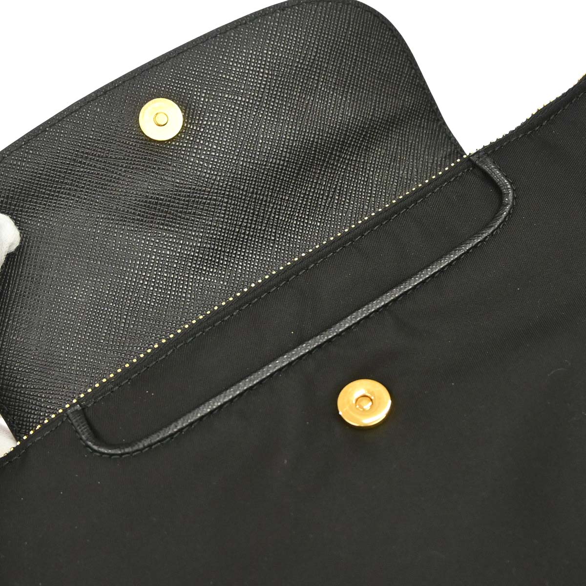 Prada Black Nylon Shoulder Bag