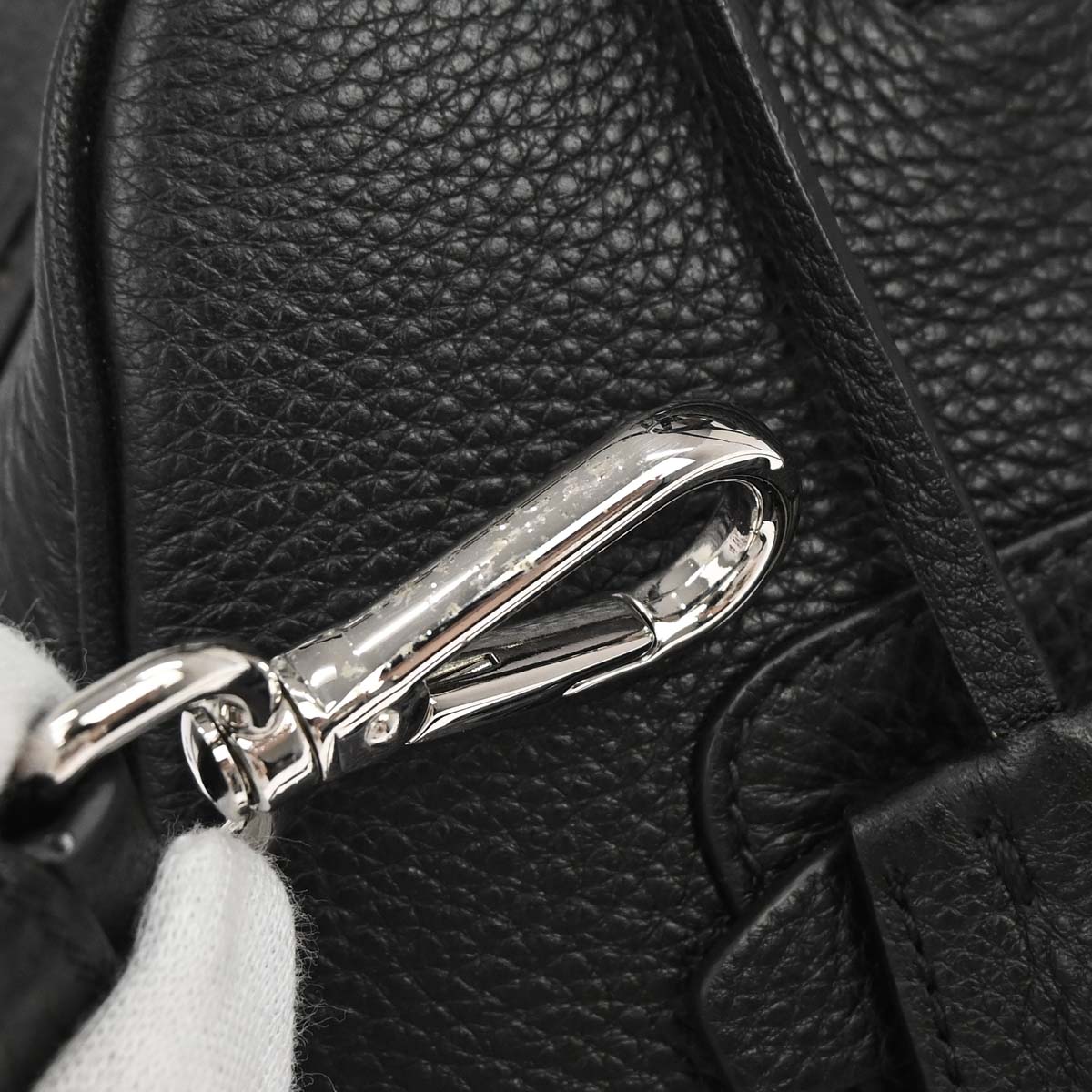 Prada Black Leather 2way Shoulder Handbag
