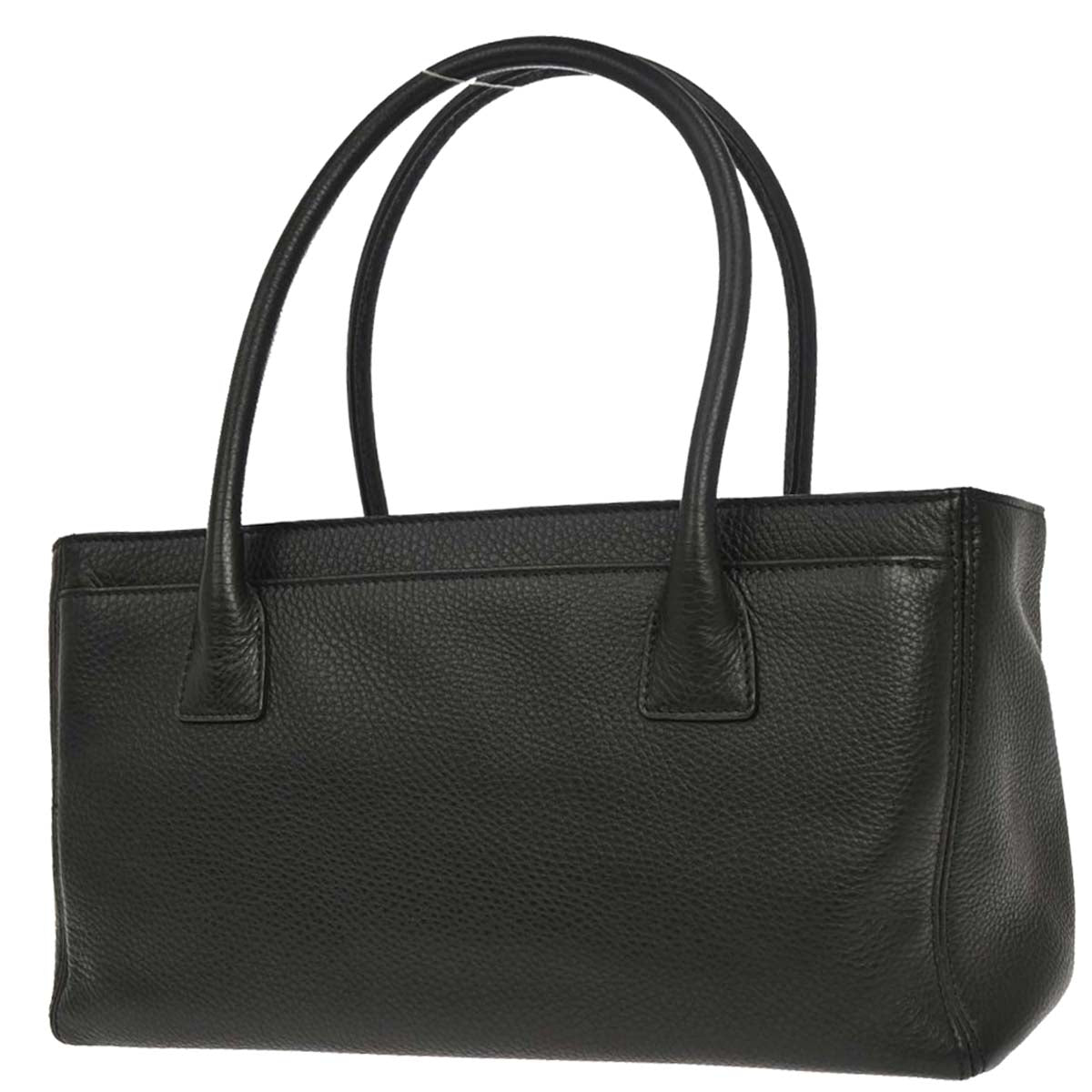 Chanel 2014 Black Deerskin Executive Cerf Tote Bag