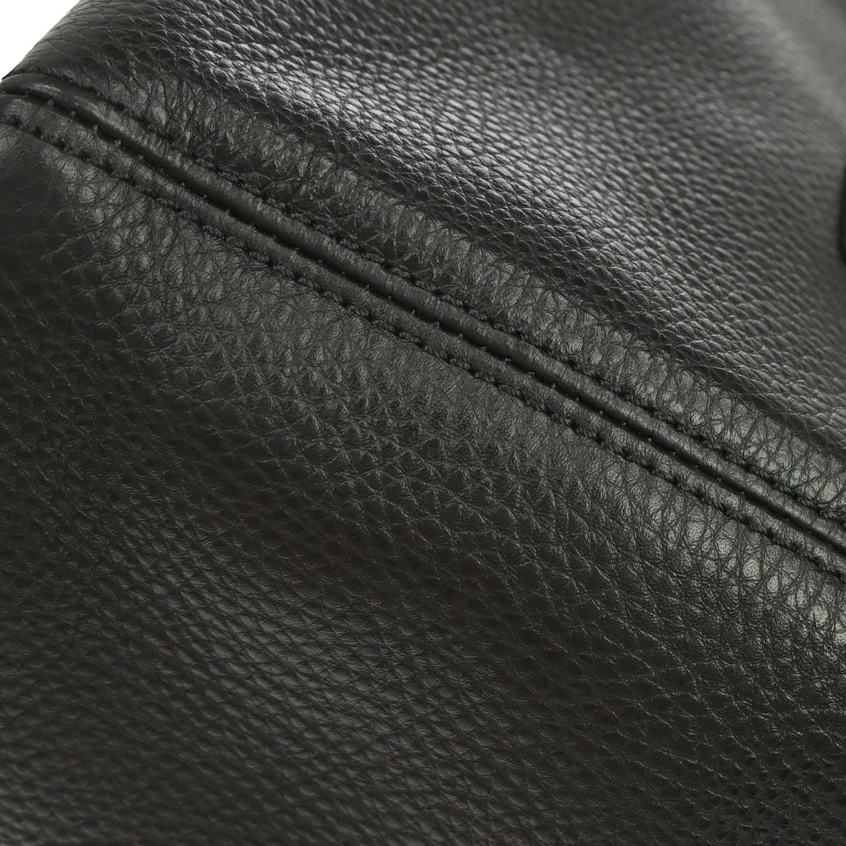 Chanel 2014 Black Deerskin Executive Cerf Tote Bag