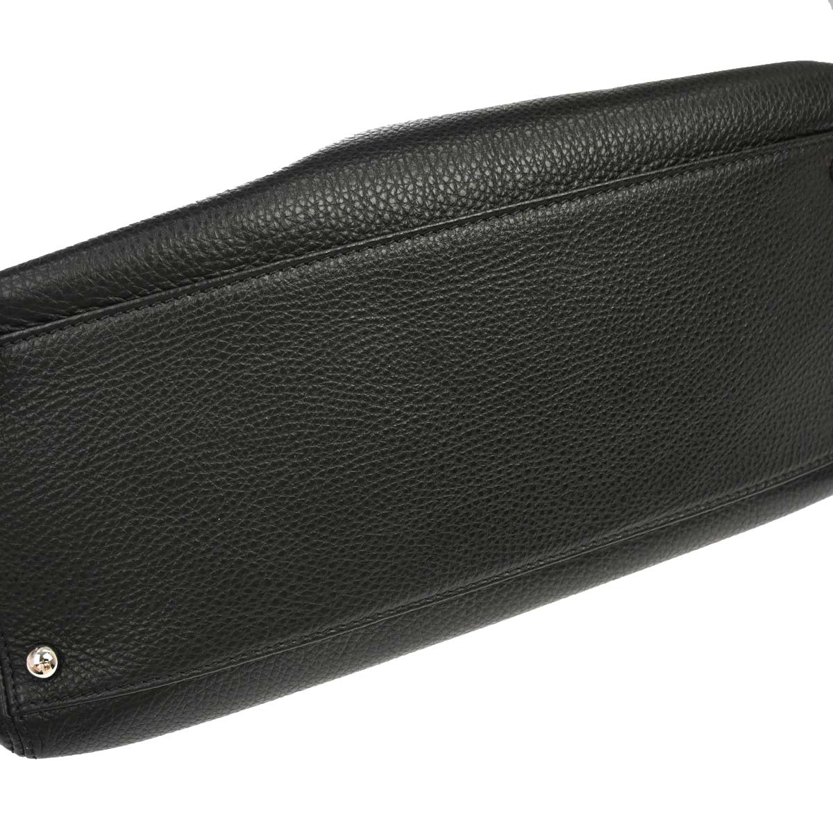 Chanel 2014 Black Deerskin Executive Cerf Tote Bag