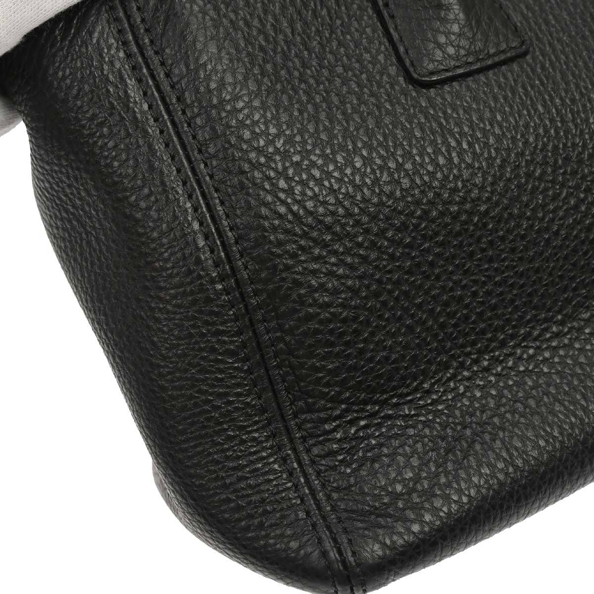 Chanel 2014 Black Deerskin Executive Cerf Tote Bag