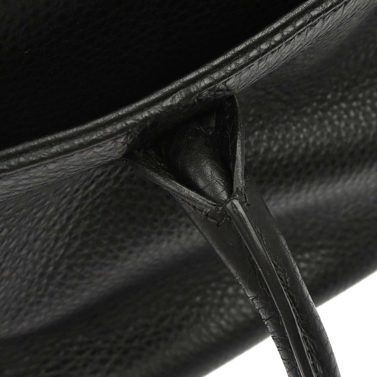 Chanel 2014 Black Deerskin Executive Cerf Tote Bag