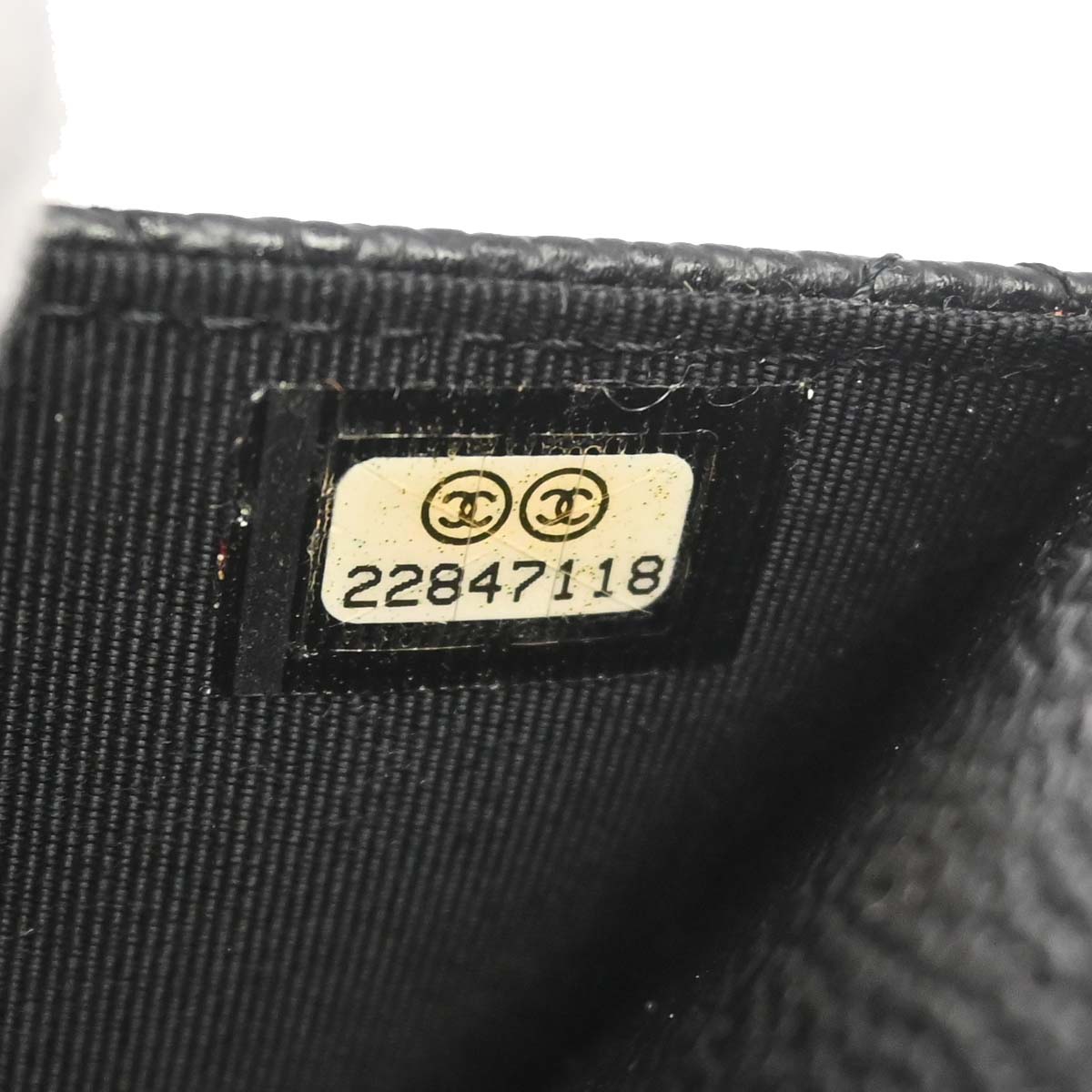 Chanel 2016-2017 Black Caviar Skin Classic WOC Wallet on Chain Shoulder Bag