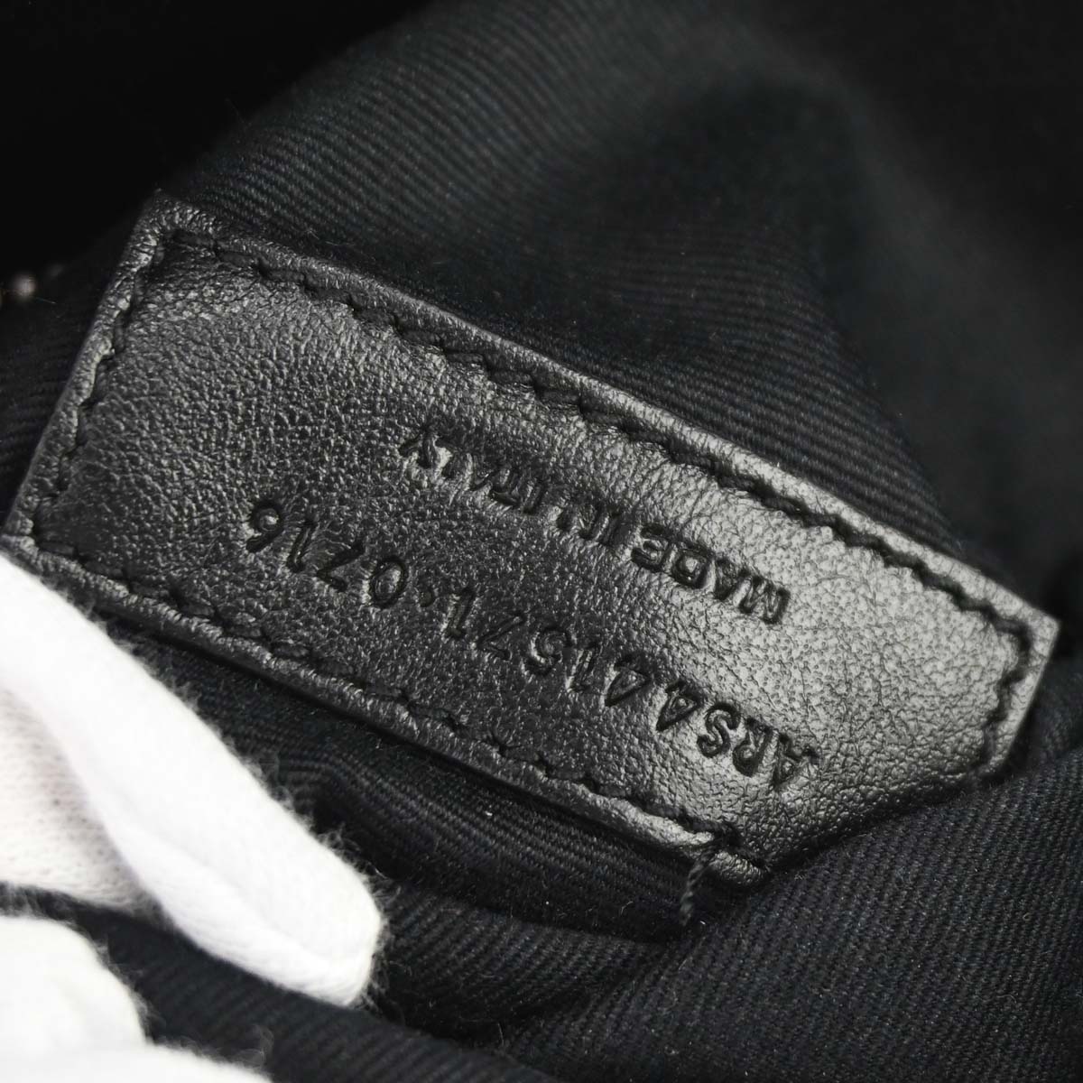 Saint Laurent Black Leather Sac de Jour 2way Shoulder Tote Handbag