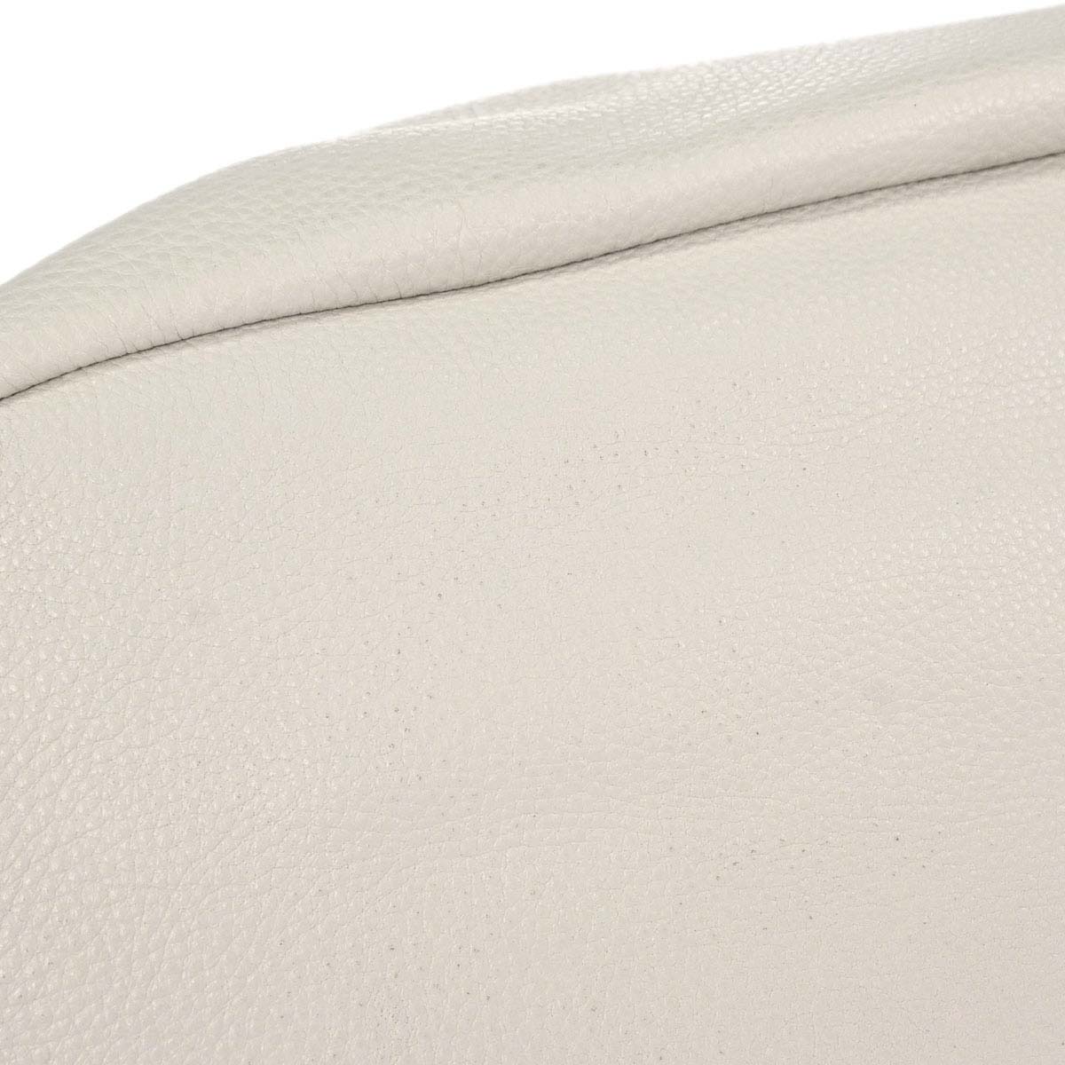 Prada White Leather Tote Handbag