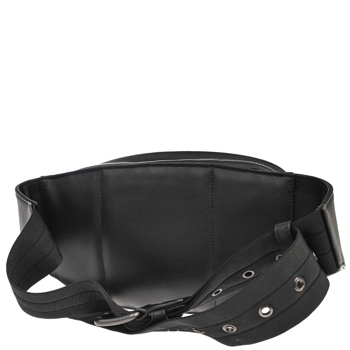 Bottega Veneta Black Intrecciato Bum Bag