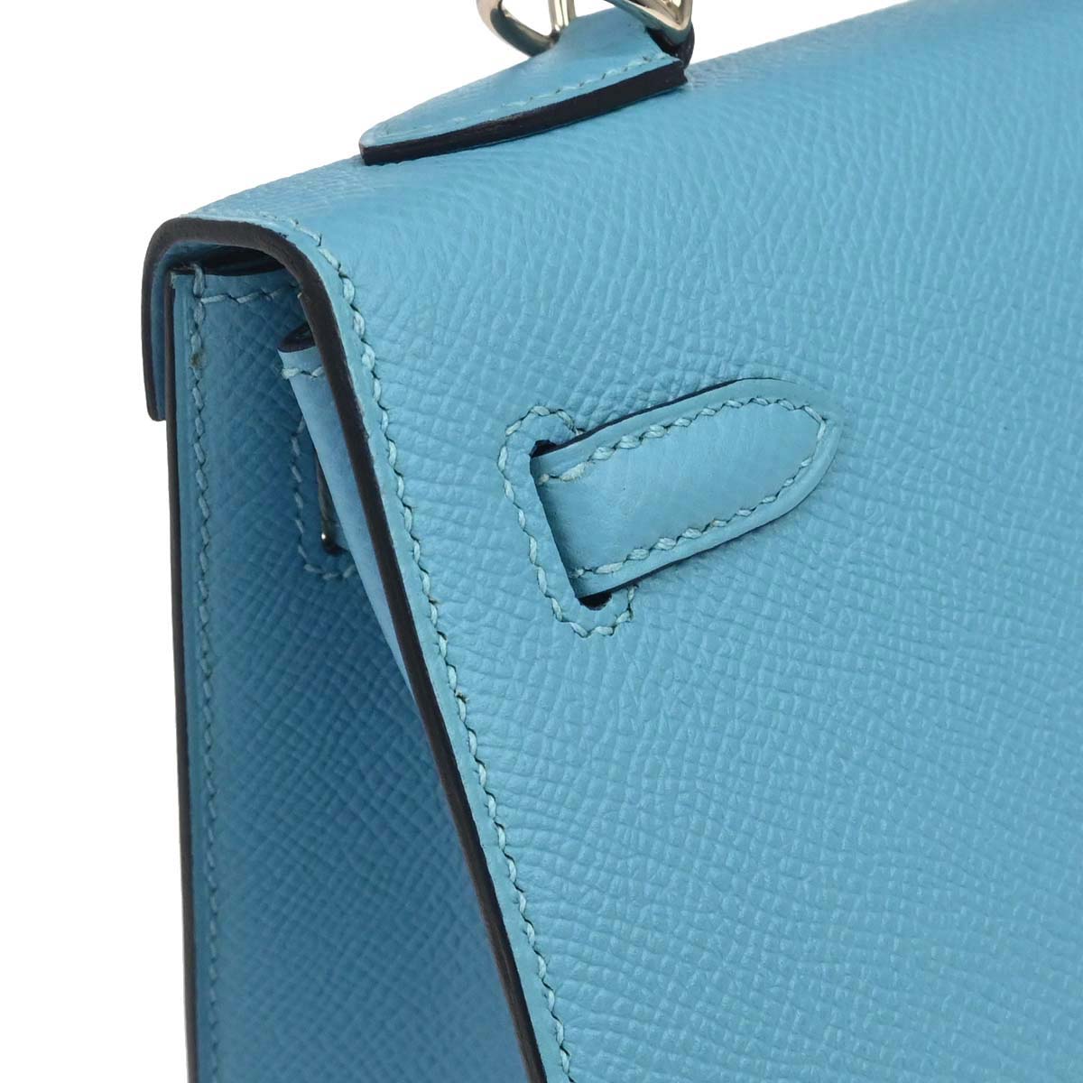 Hermes Blue De Nord Epsom Kelly 25 Sellier 2way Shoulder Handbag