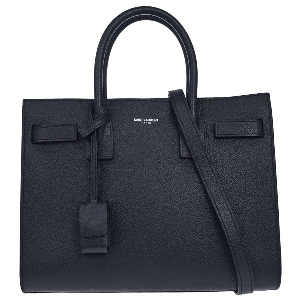 Saint Laurent Navy Sac de Jour 2way Shoulder Handbag