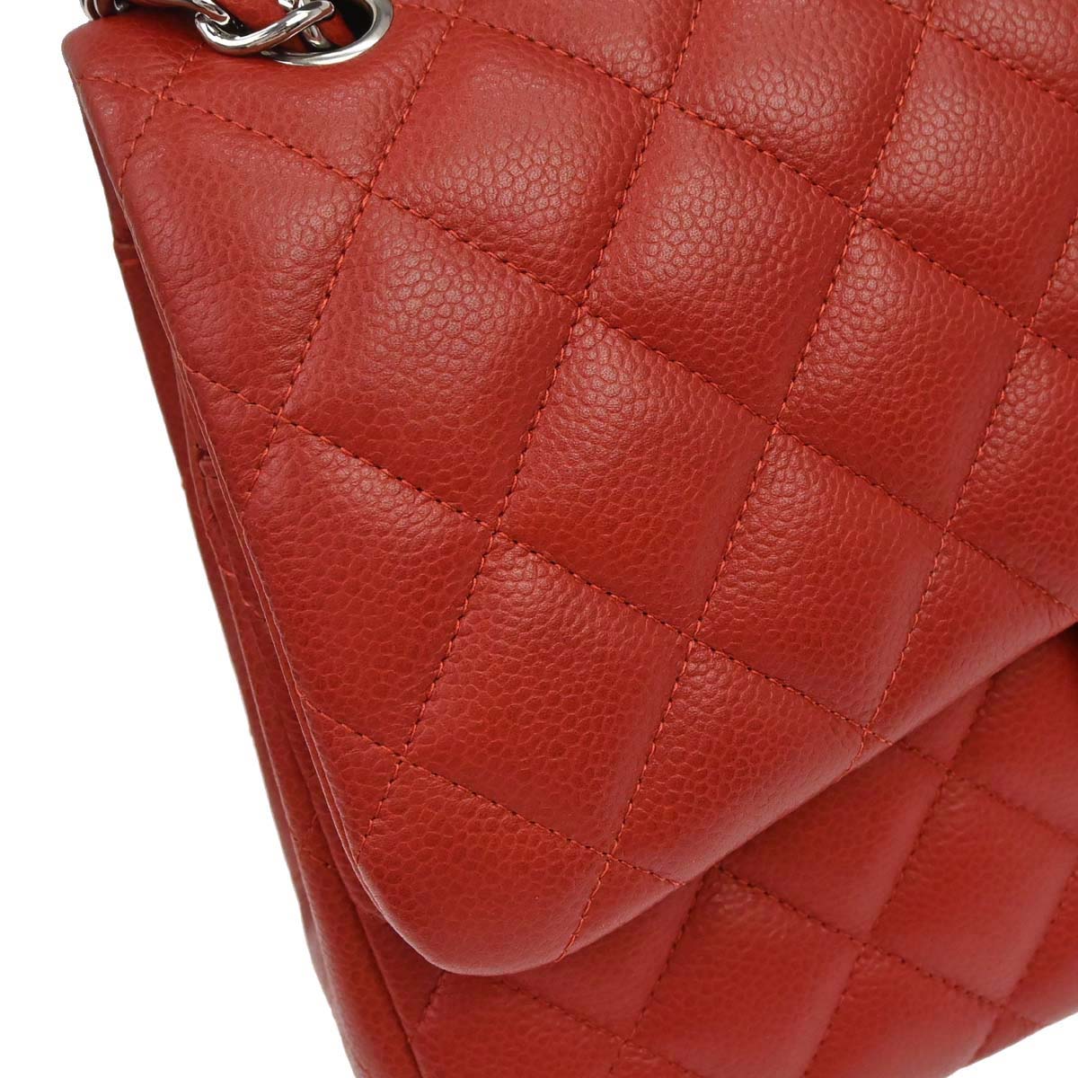 Chanel Brown Calfskin Jumbo Classic Double Flap Shoulder Bag