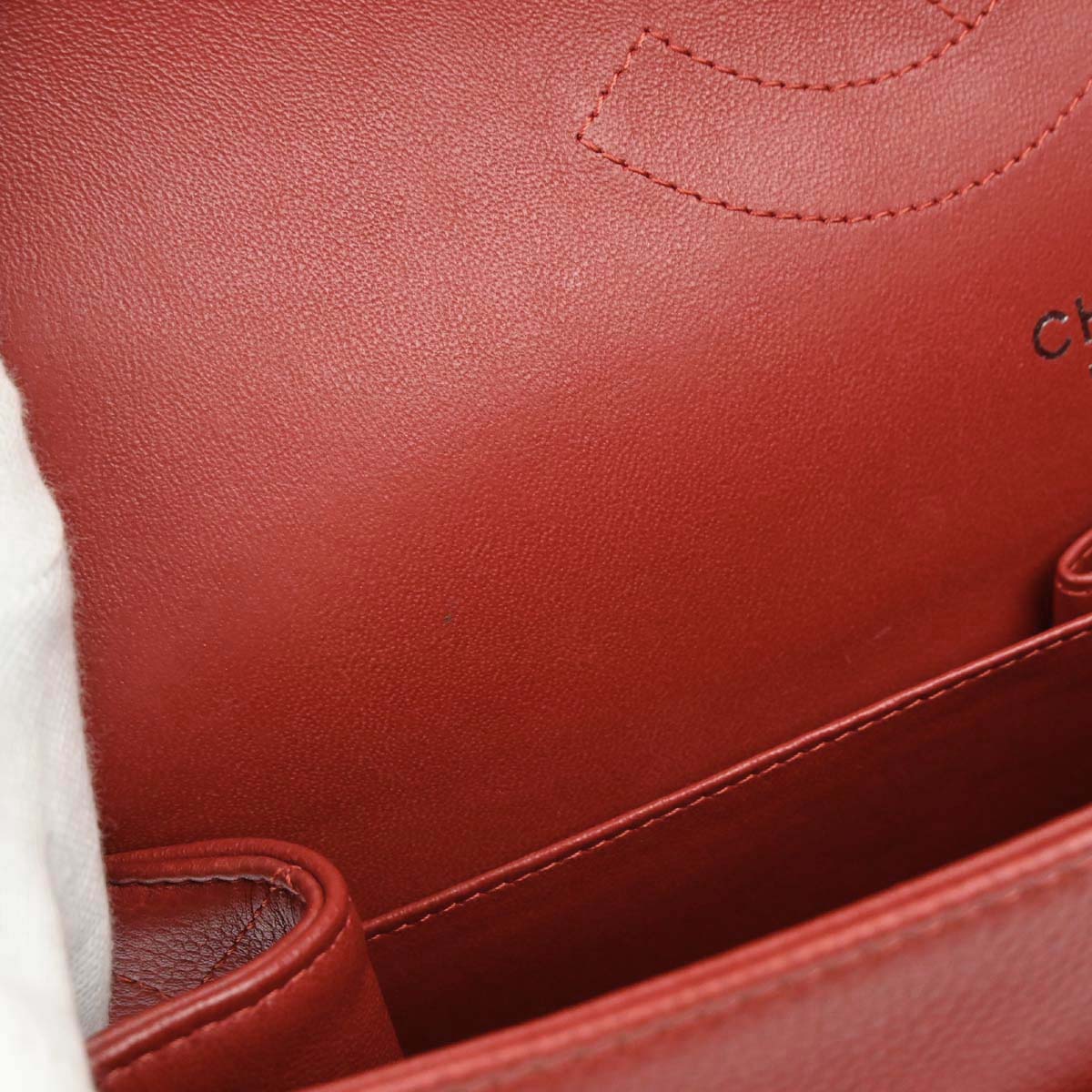Chanel Brown Calfskin Jumbo Classic Double Flap Shoulder Bag