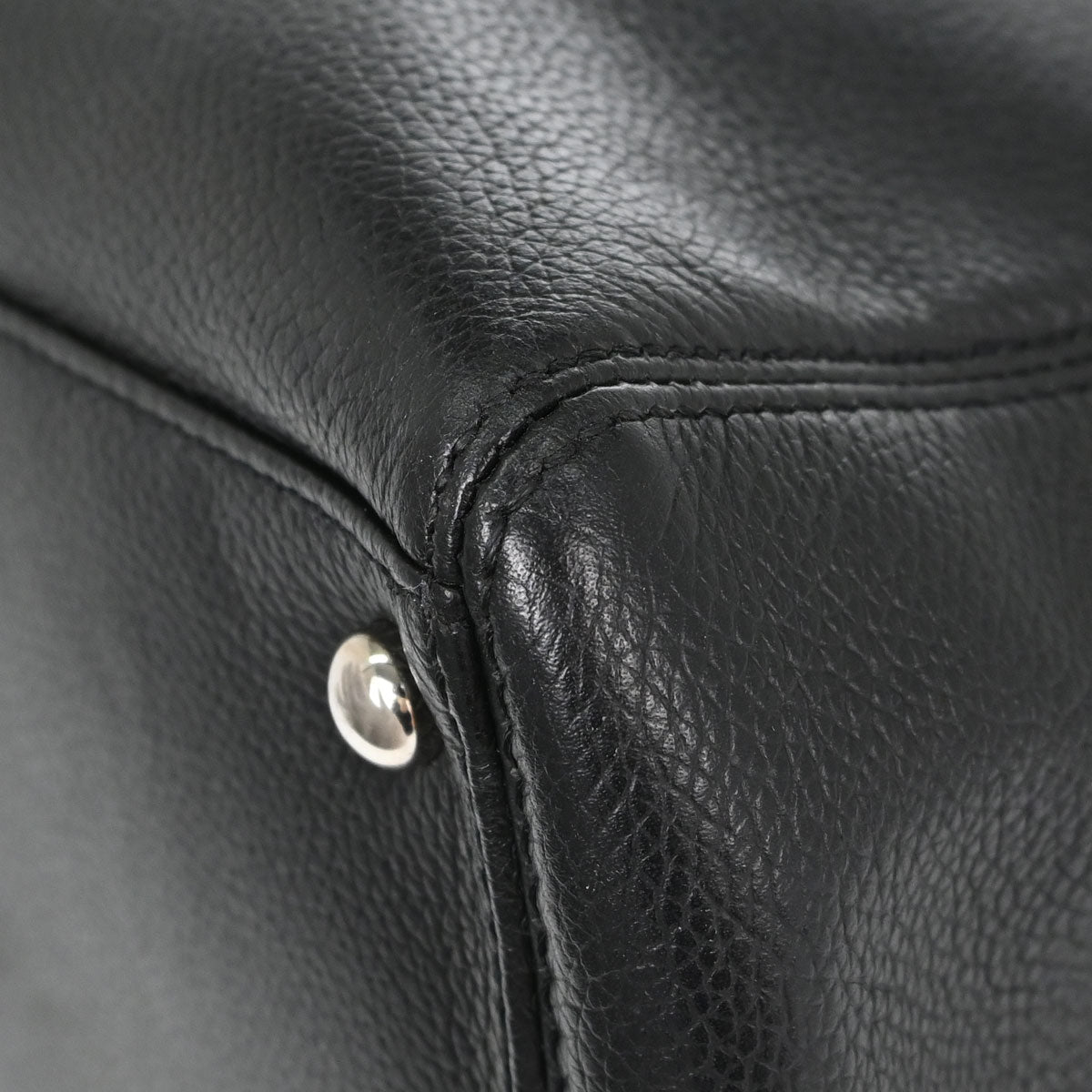 Chanel Black Calfskin Executive Cerf 2way Shoulder Tote Bag