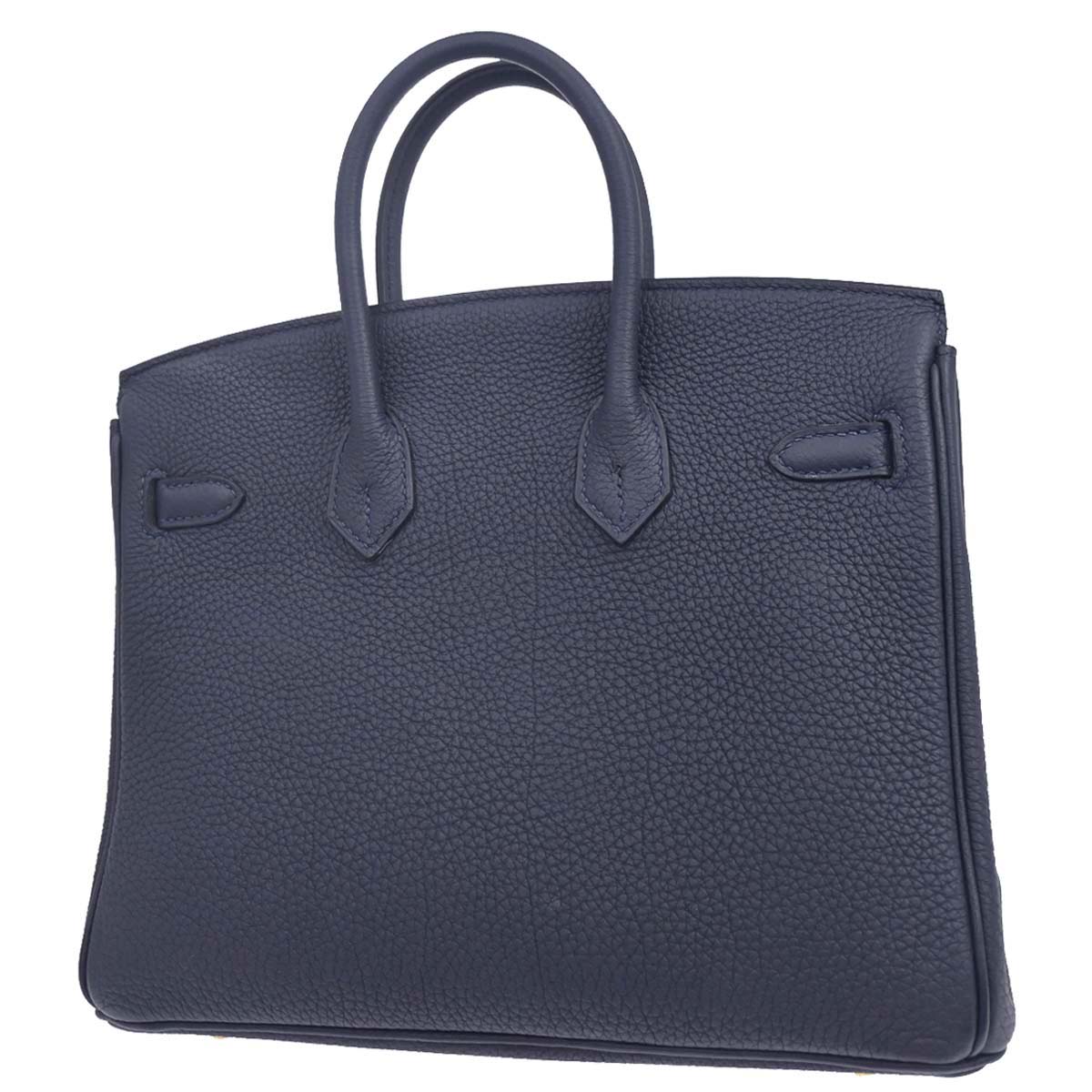 Hermes Blue Nuit Togo Birkin 25 Handbag