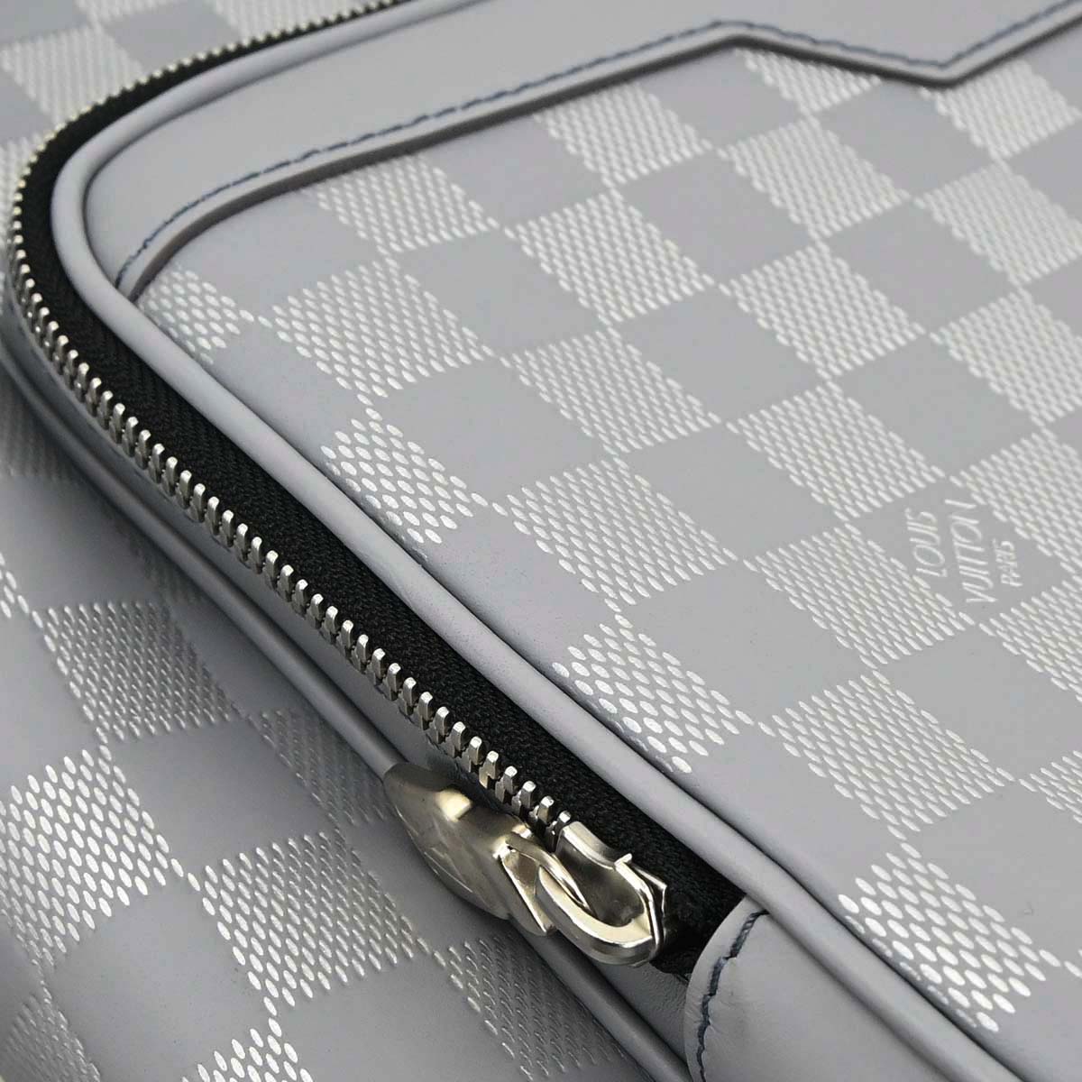 Louis Vuitton Silver Damier Infini Backpack N40096