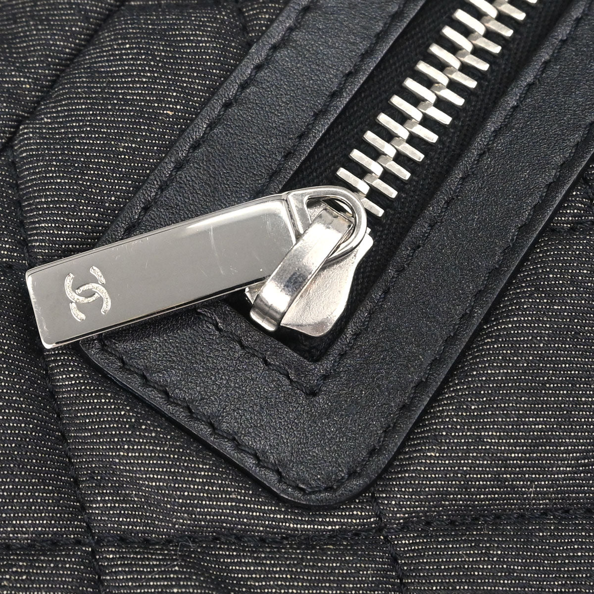 Chanel Black Canvas Coco Cocoon Messenger Shoulder Bag