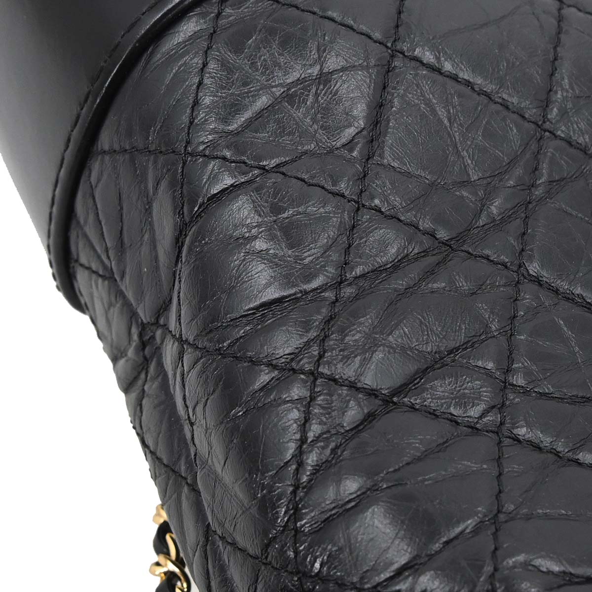 Chanel Black Calfskin Medium Gabrielle Shoulder Bag