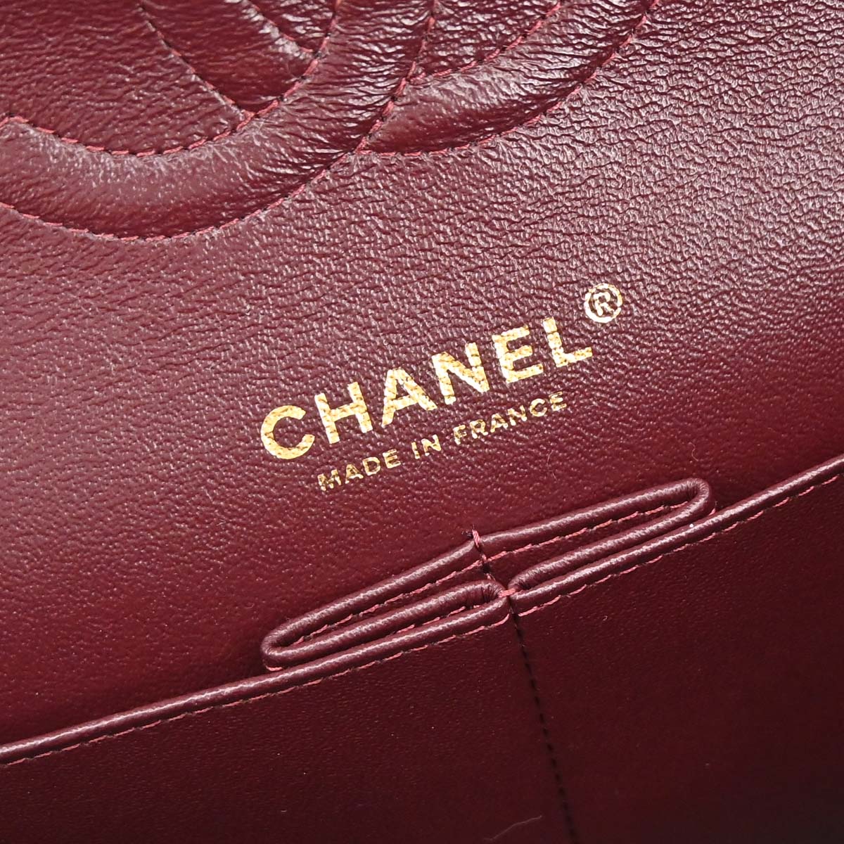 Chanel 2014 Black Caviar Skin Medium Classic Double Flap Shoulder Bag