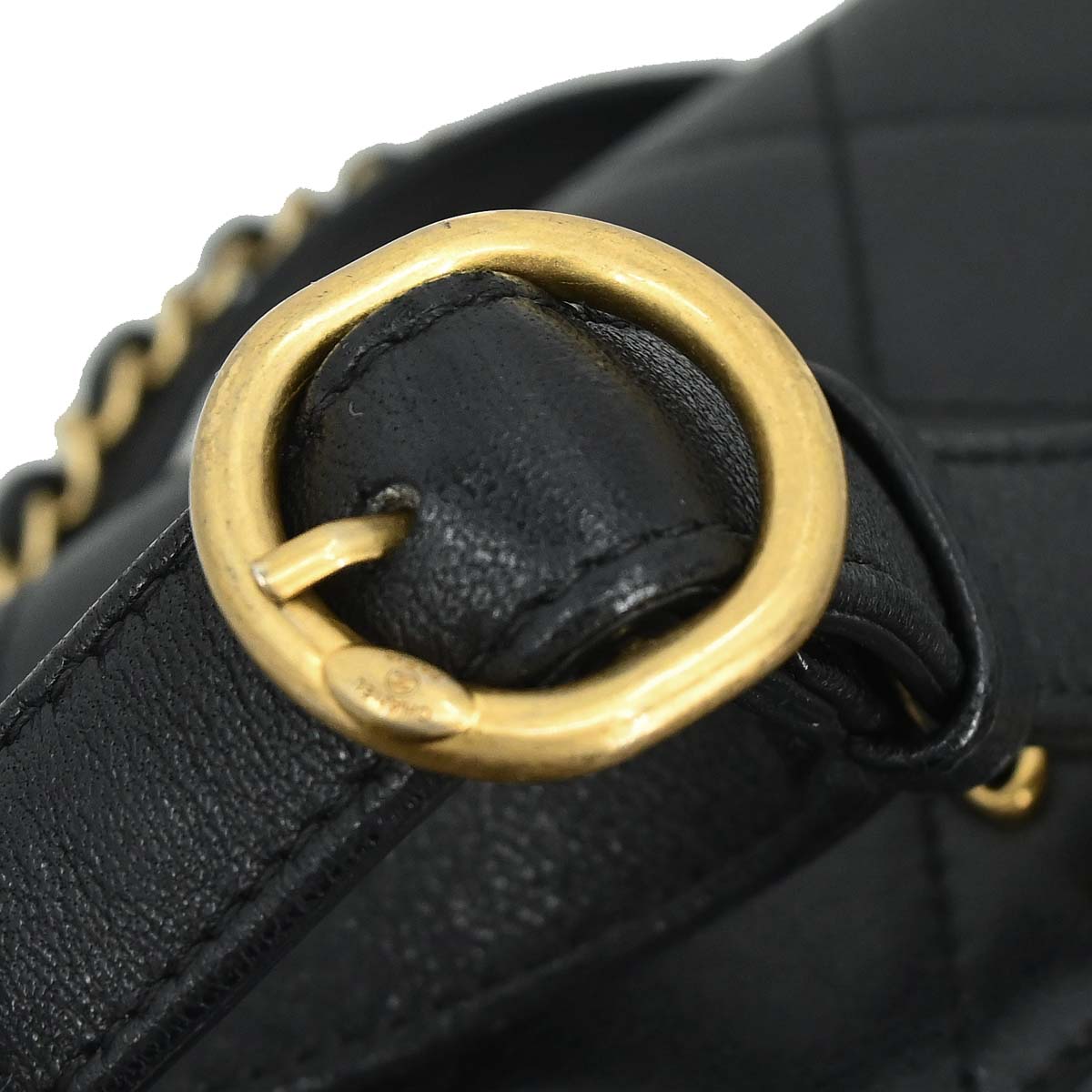 Chanel 2019 Black Lambskin Dix-Neuf 19 Waist Bum Bag