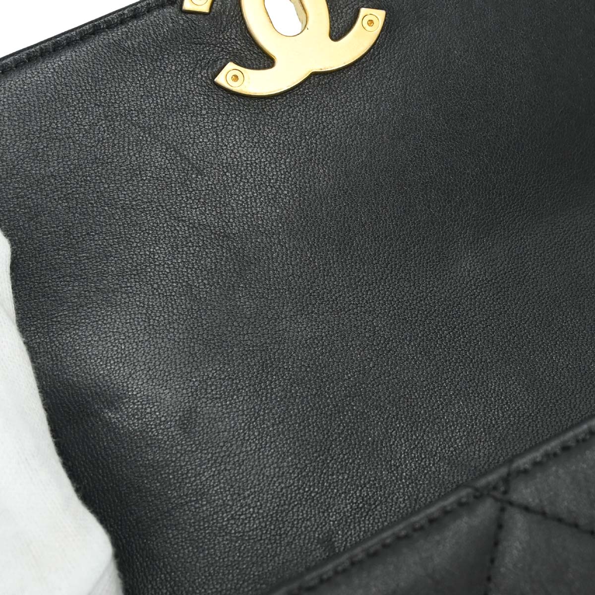 Chanel 2019 Black Lambskin Dix-Neuf 19 Waist Bum Bag