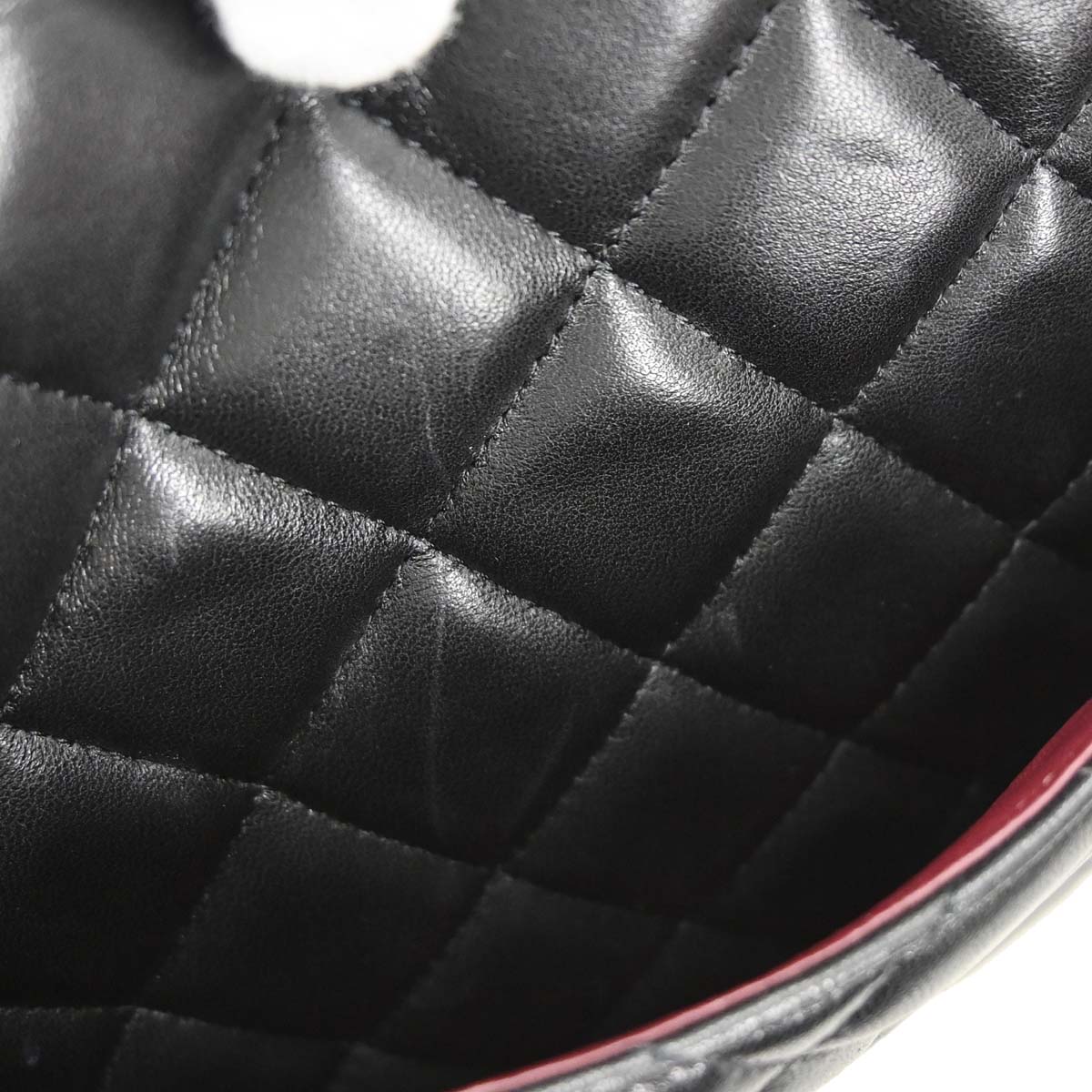 Chanel 2012 Black Lambskin Maxi Classic Double Flap Shoulder Bag