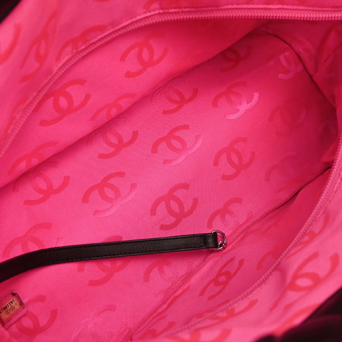 Chanel Black Calfskin Cambon Ligne Tote Handbag