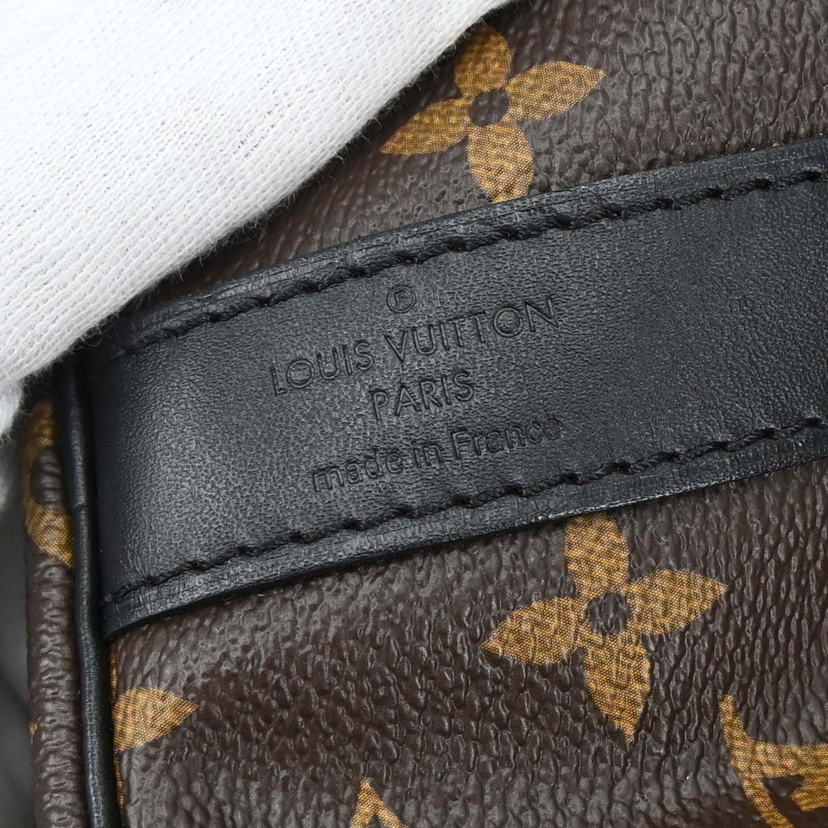 Louis Vuitton Monogram Macassar Keepall 45 Bandouliere M56711