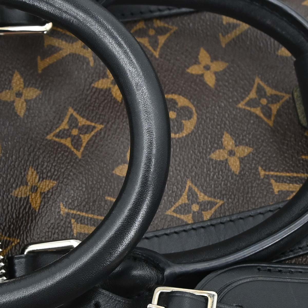 Louis Vuitton Monogram Macassar Keepall 45 Bandouliere M56711