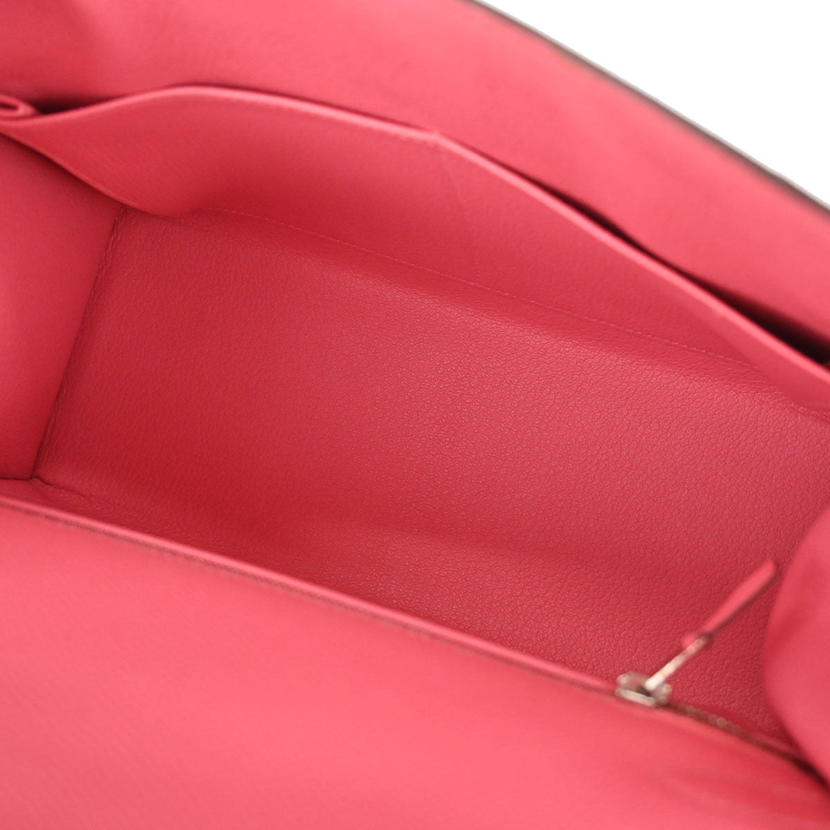 Hermes Rose Azalee Epsom Kelly 28 Sellier 2way Shoulder Handbag