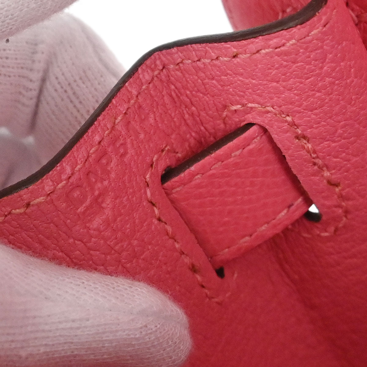 Hermes Rose Azalee Epsom Kelly 28 Sellier 2way Shoulder Handbag