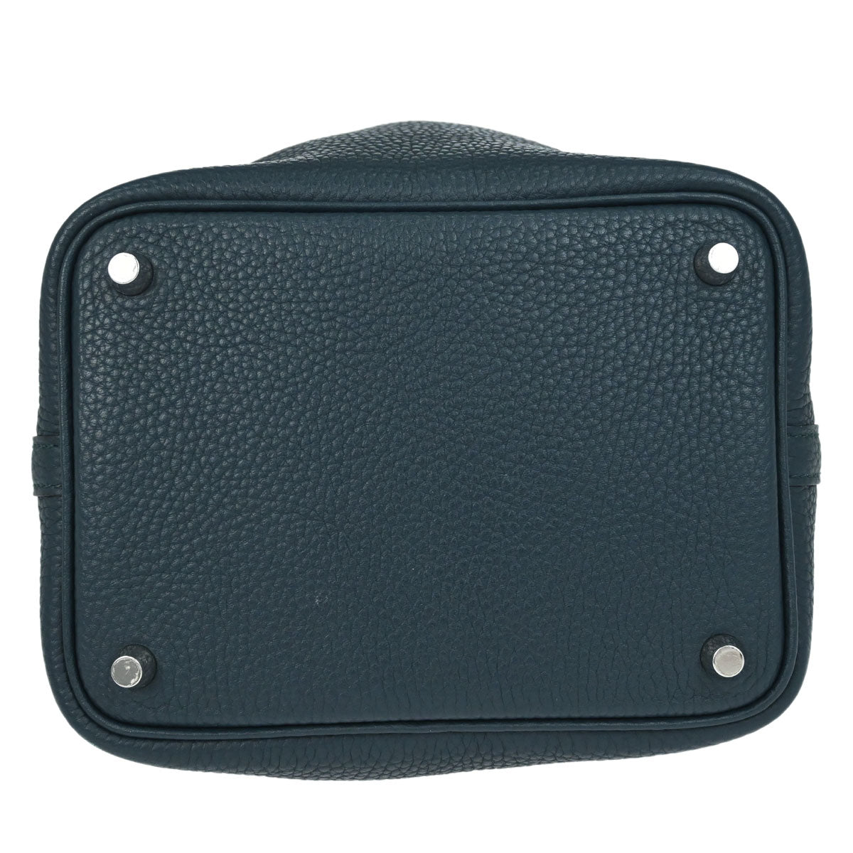 Hermes Vert Cypre Taurillon Clemence Picotin Lock 18 PM Handbag