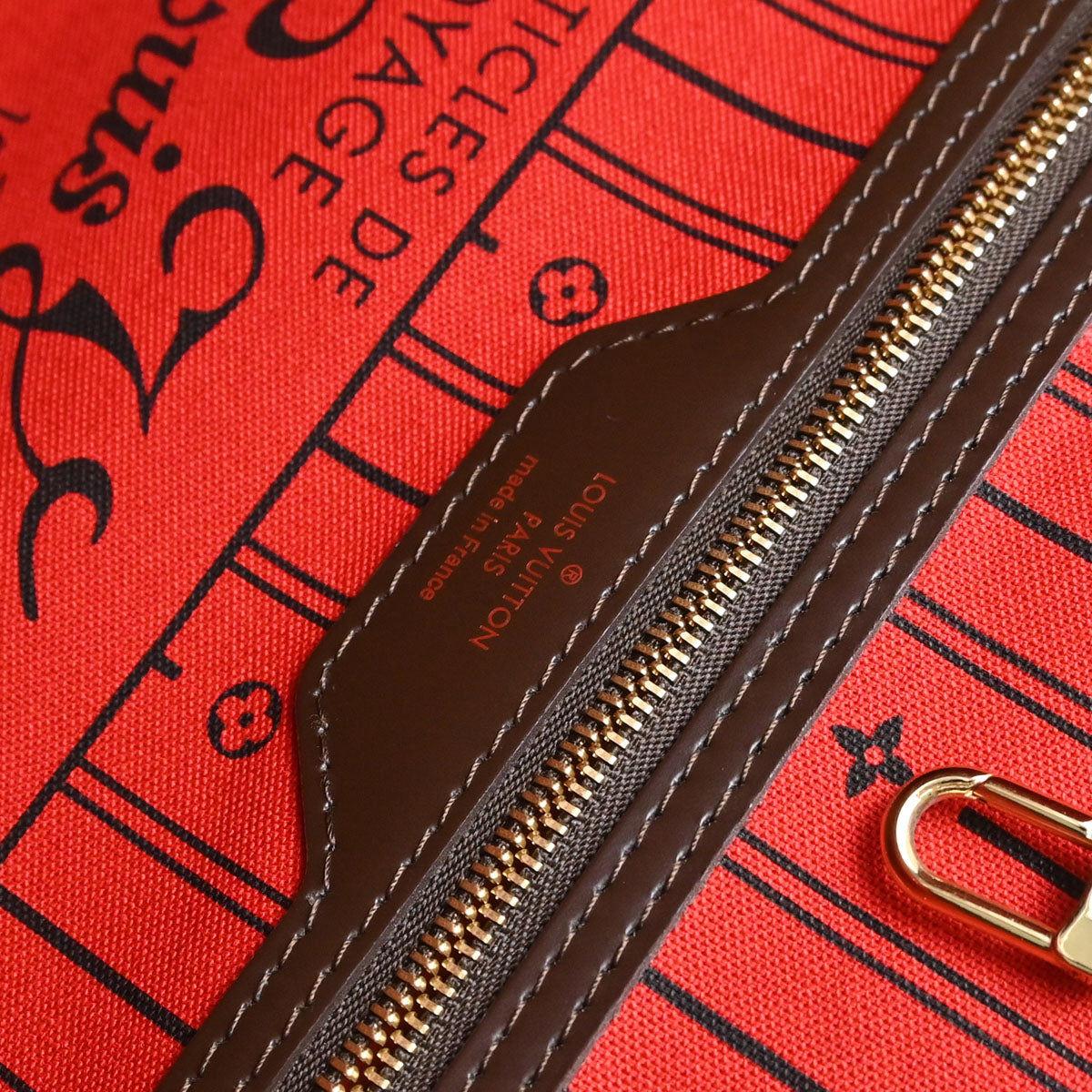 Louis Vuitton Damier Neverfull GM Tote Handbag N51106