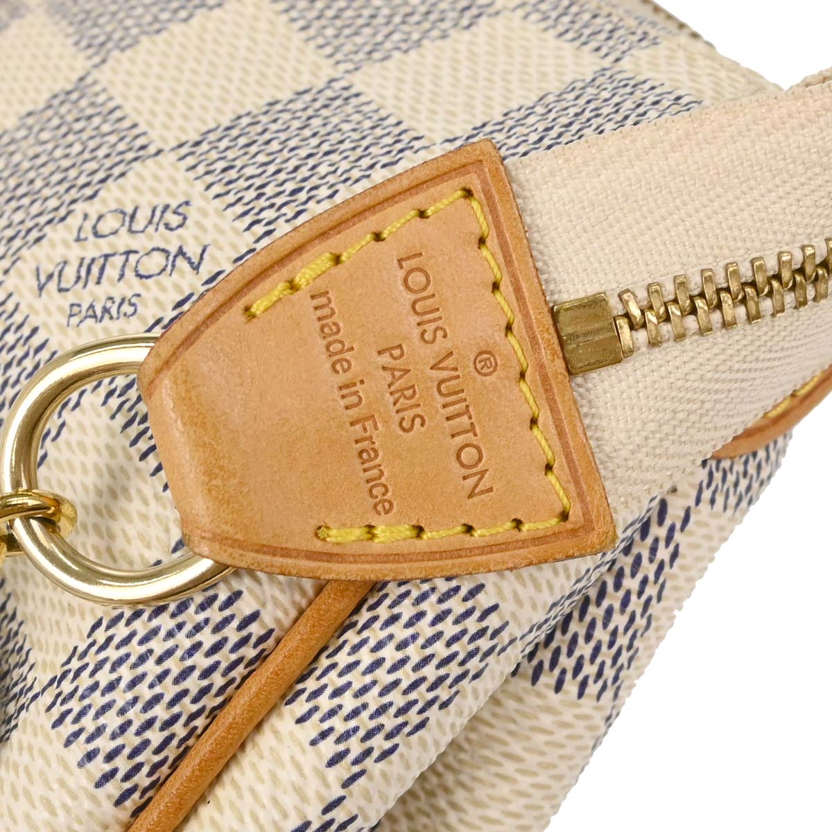Louis Vuitton Damier Azur Eva 2way Shoulder Chain Handbag N55214