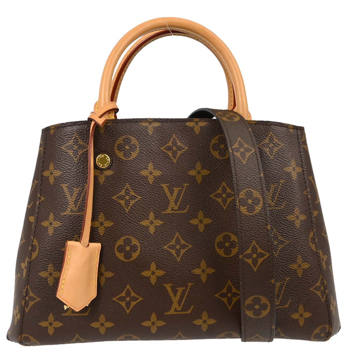Louis Vuitton Monogram Montaigne BB 2way Shoulder Handbag M41055