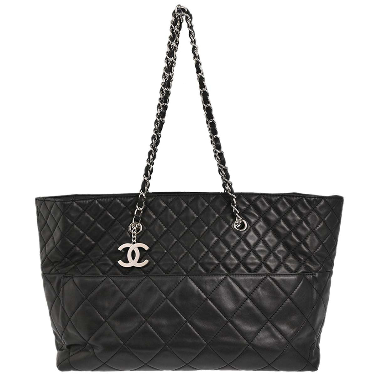 Chanel Black Calfskin In the Business Tote Handbag