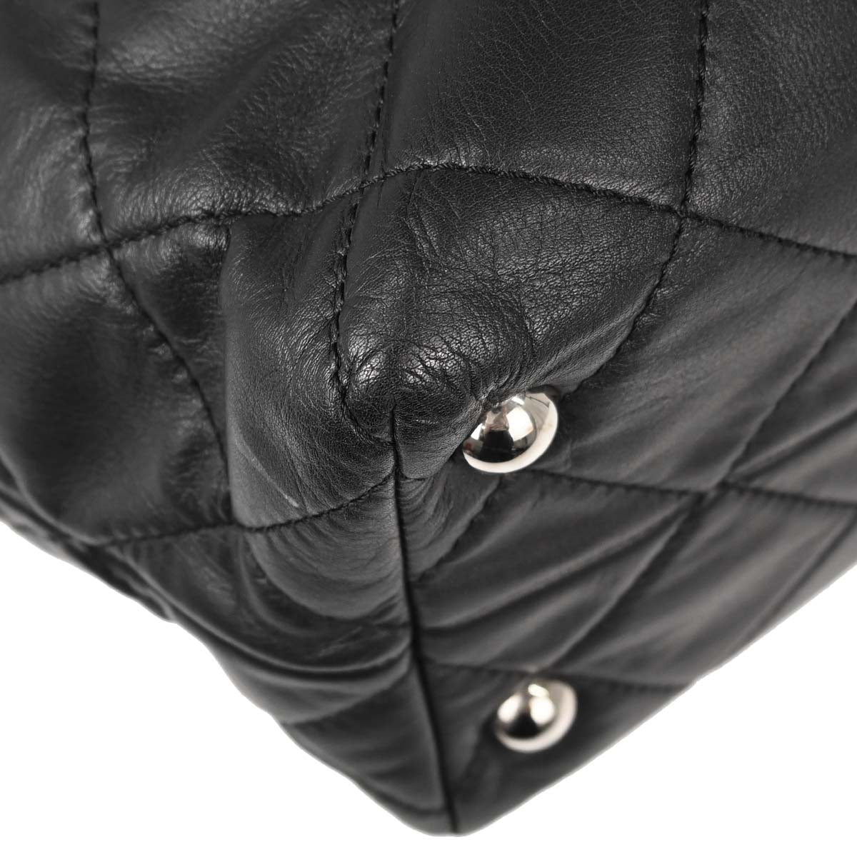 Chanel Black Calfskin In the Business Tote Handbag