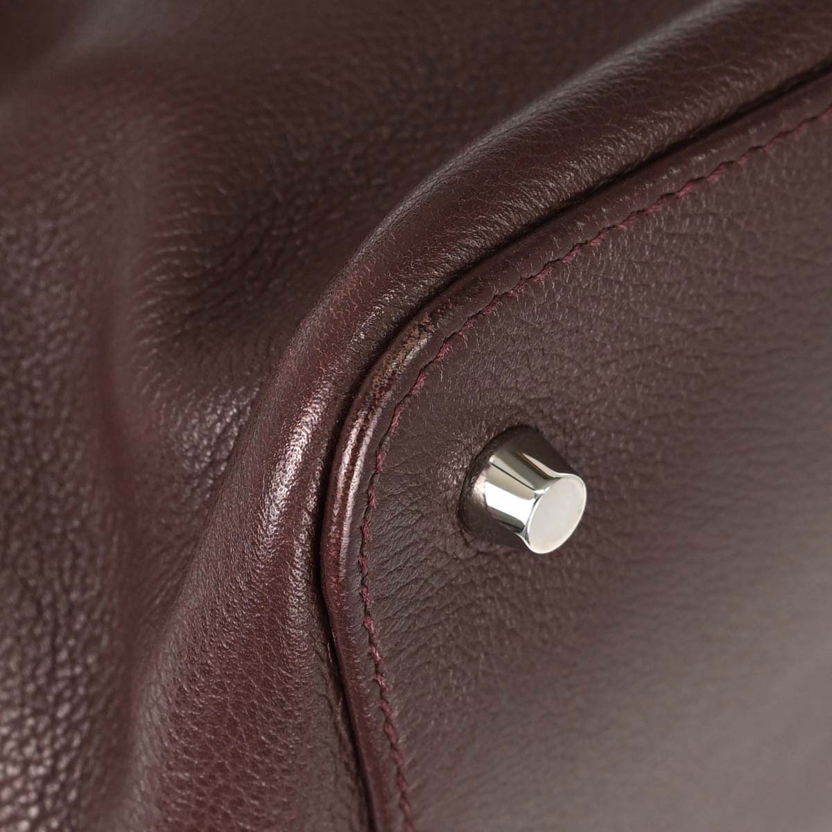 Hermes Bordeaux Evercolor Toolbox 26 2way Shoulder Handbag