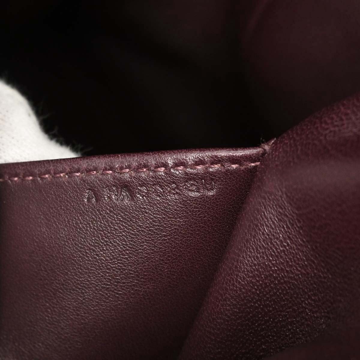 Hermes Bordeaux Evercolor Toolbox 26 2way Shoulder Handbag