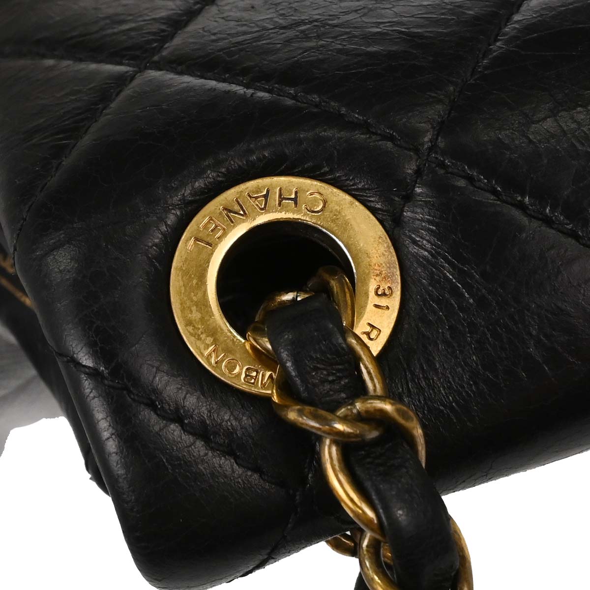 Chanel Black Calfskin Paris-Salzburg Single Flap Shoulder Bag